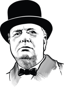 Winston Churchill Portrait | Ibooo7 / Shutterstock.com